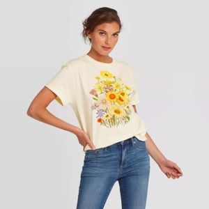 botanical flower t shirt / target